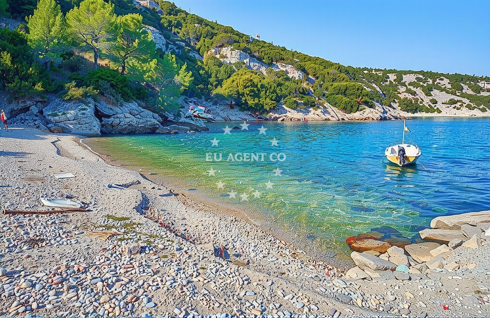 Sea and coastal view of Zastražišće (Hvar): beaches and coves (14) in Zastražišće (Hvar)