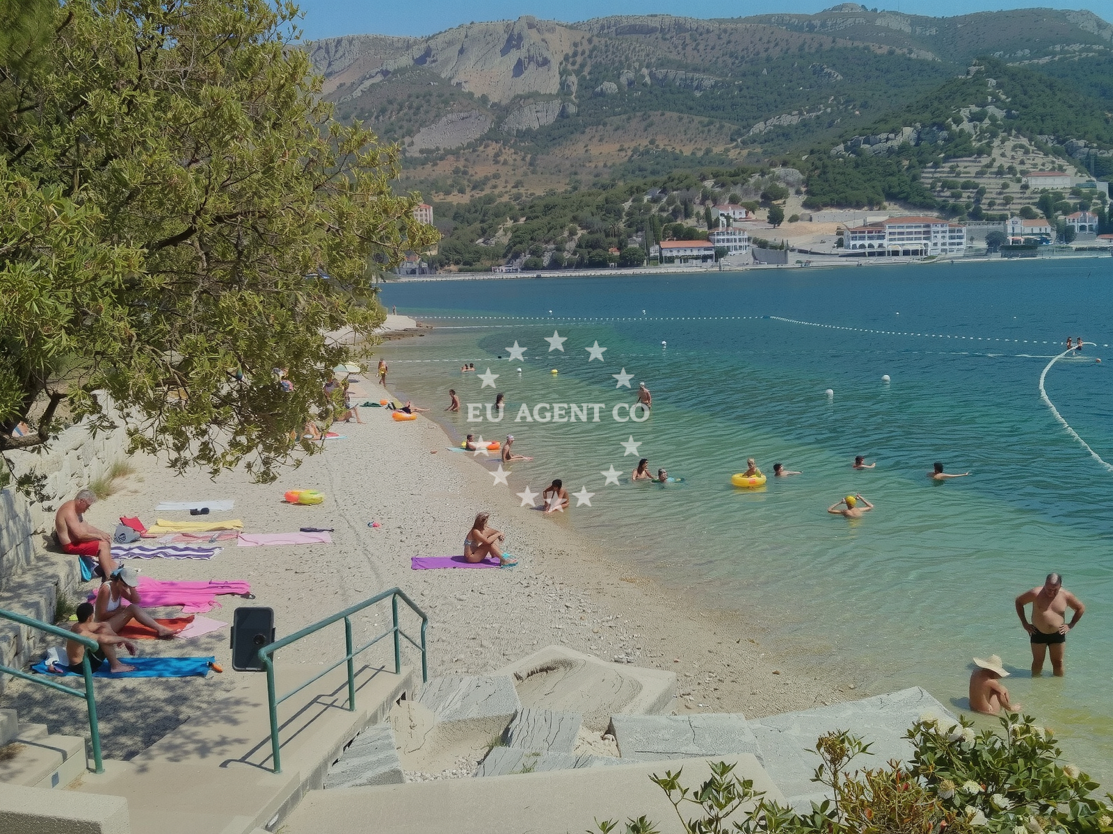 Sea and coastal view of Zaton beach in Za Crkvom 6B 6B, Zaton