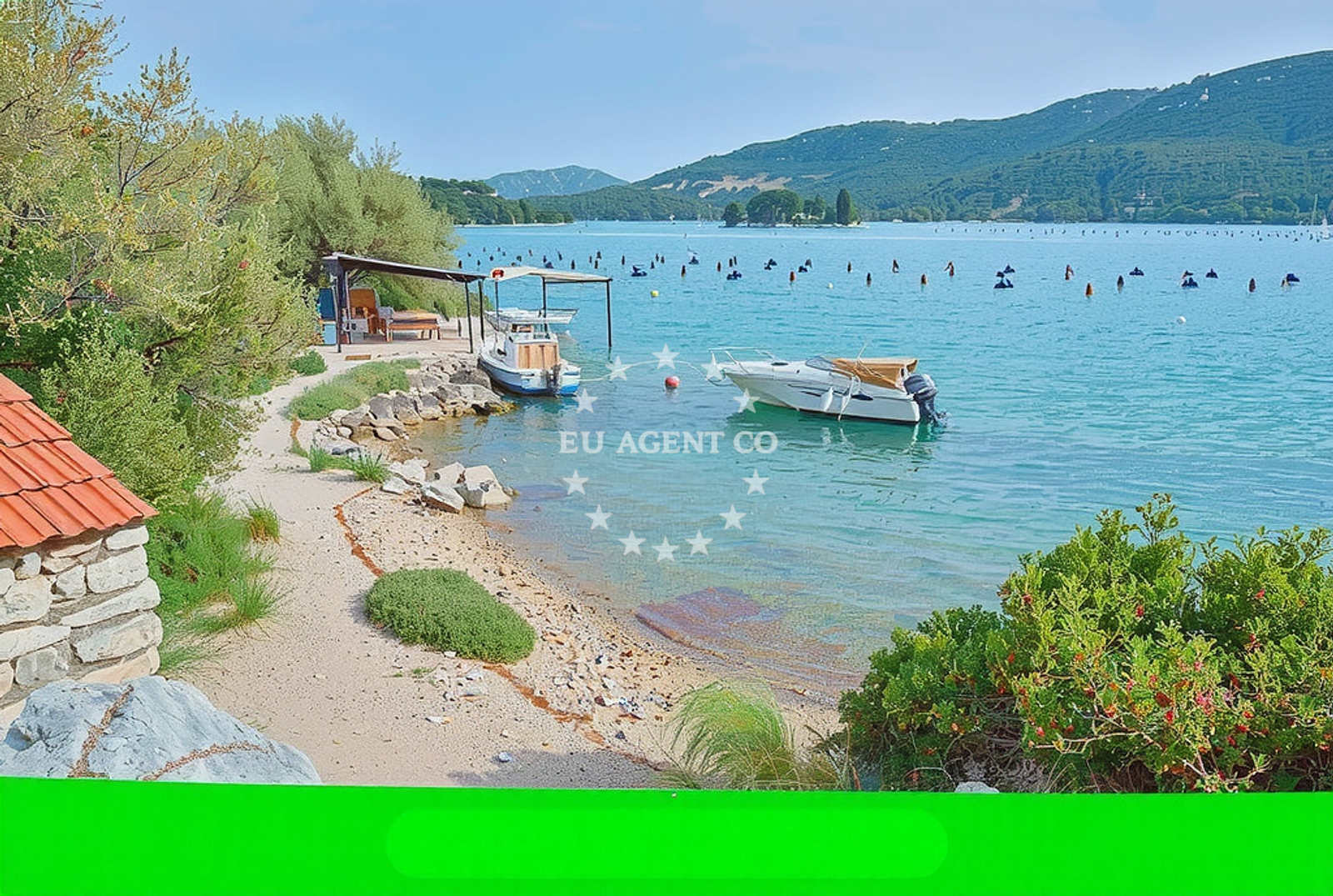 Overview of Zaton Doli: beaches and coves (2) in Zaton Doli