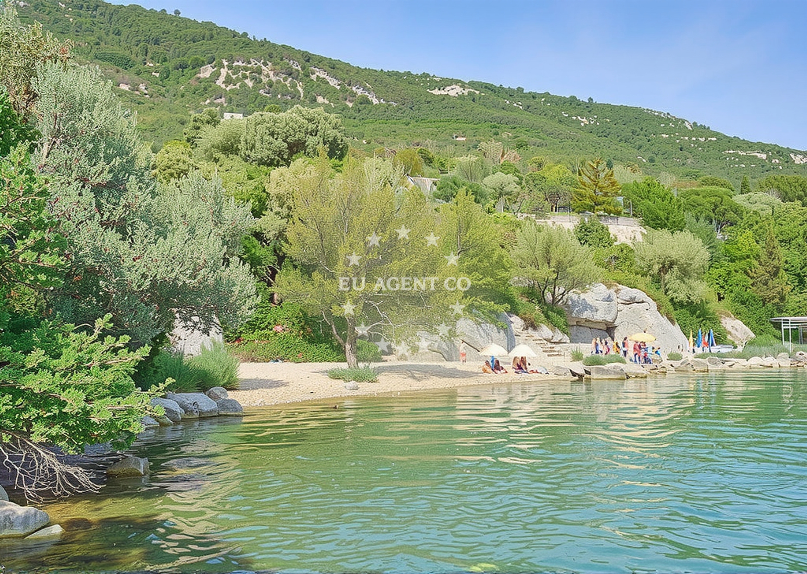 Sea and coastal view of Zaton Doli: beaches and coves (2) in Zaton Doli