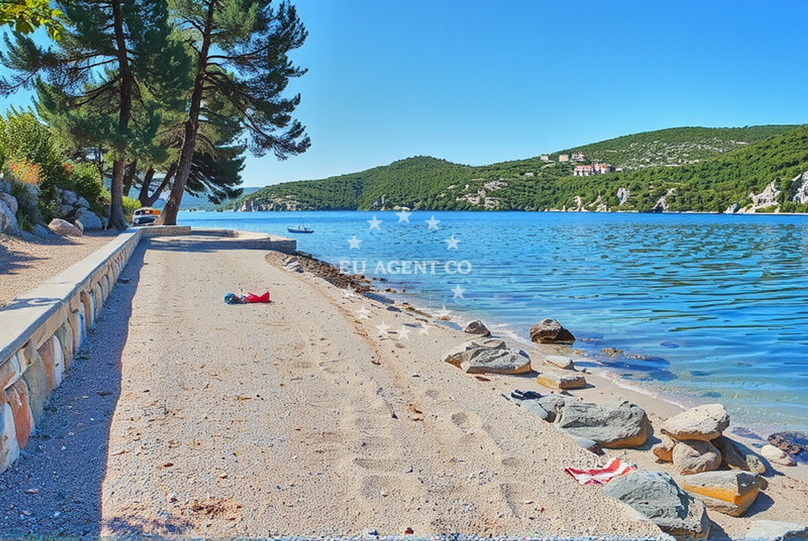 Beach facilities and surroundings at Zaton (Šibenik): beaches and coves (3) in Zaton (Šibenik)