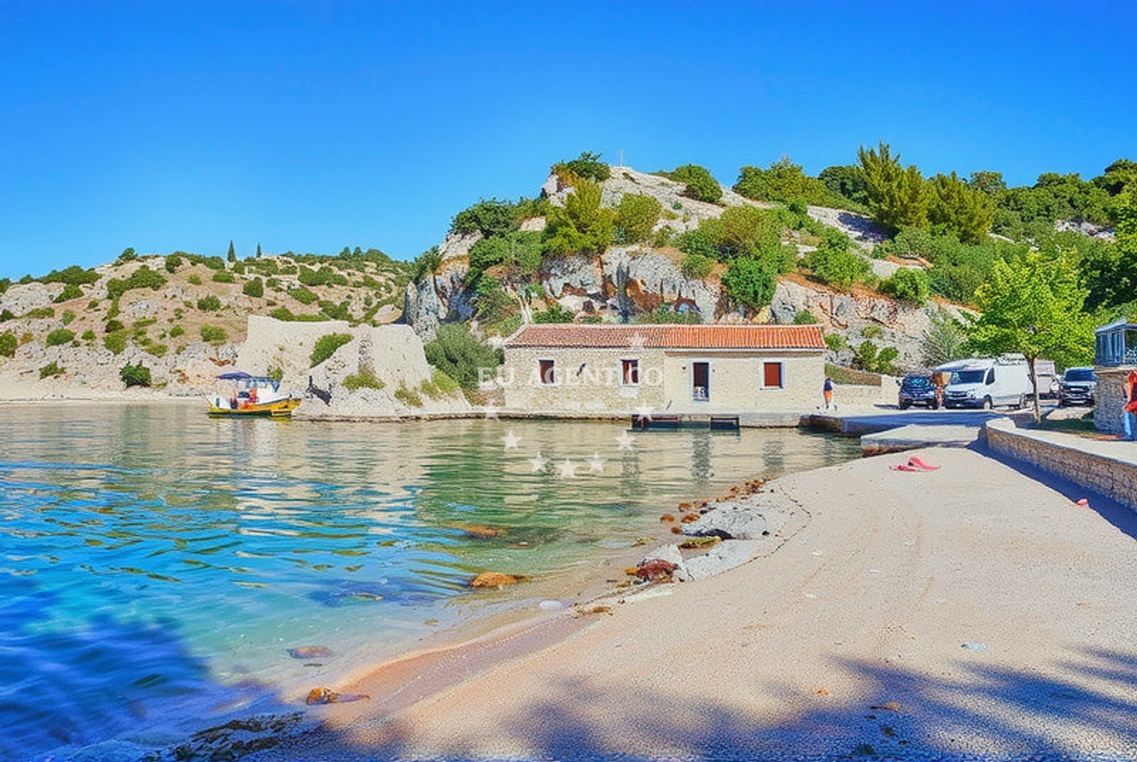 Additional view of Zaton (Šibenik): beaches and coves (3) in Zaton (Šibenik)