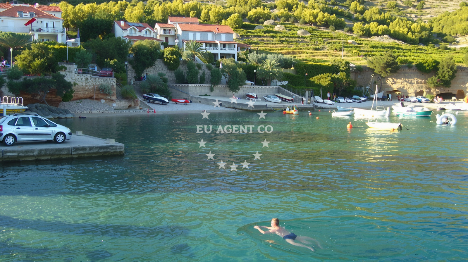 Additional view of Zavala beach in , Jelsa