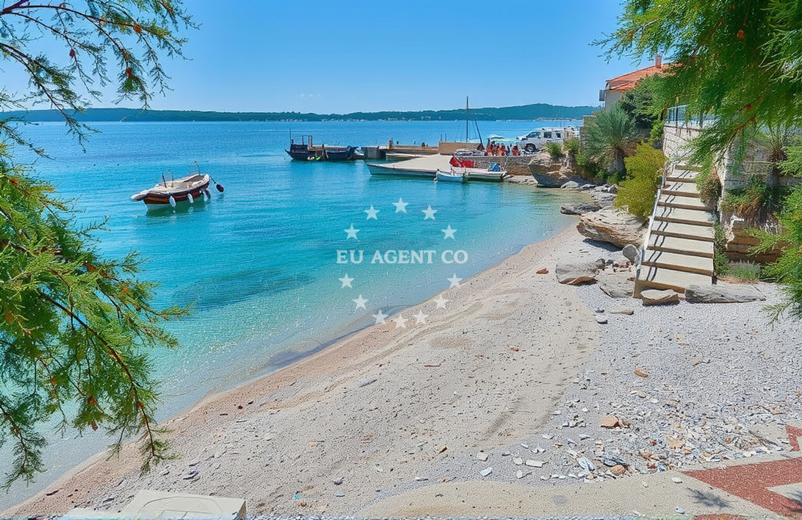 Additional view of Zavala beach in , Jelsa
