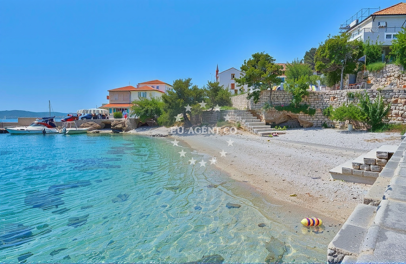 Additional view of Zavala beach in , Jelsa