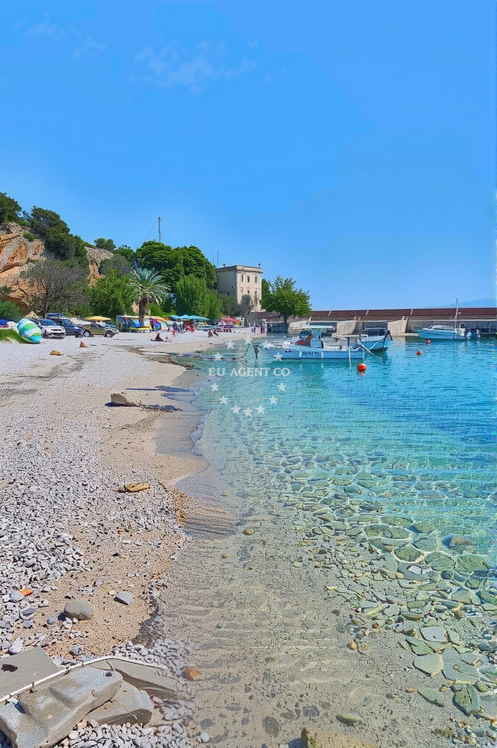 Additional view of Zavala beach in , Jelsa