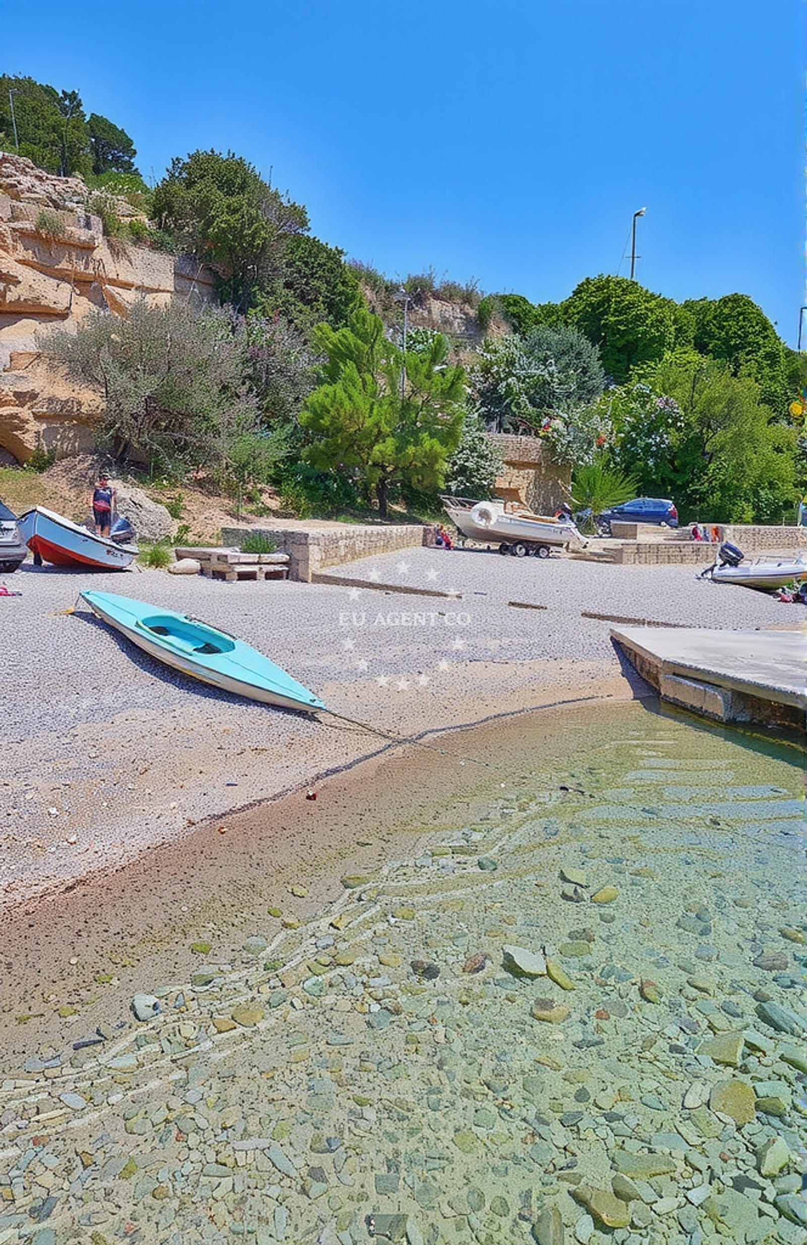 Additional view of Zavala beach in , Jelsa