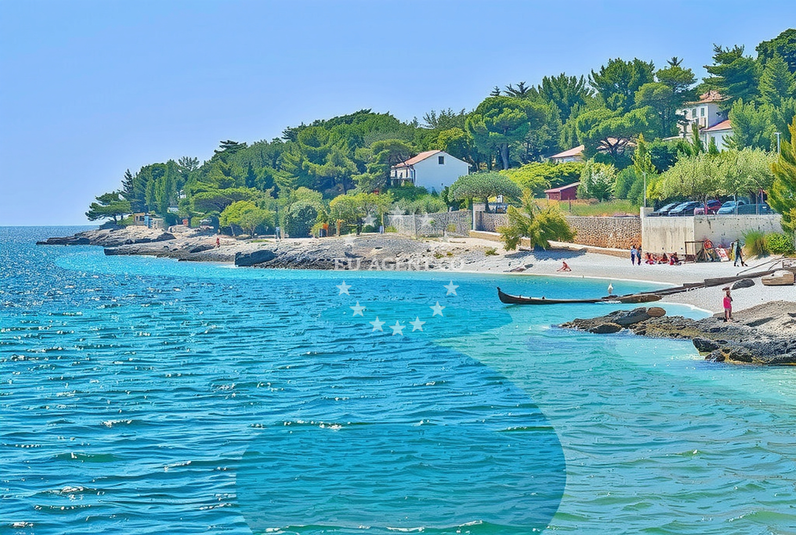 Shoreline and swimming area at Zavala (Jelsa) (Hvar): beaches and coves (11) in Zavala (Jelsa) (Hvar)