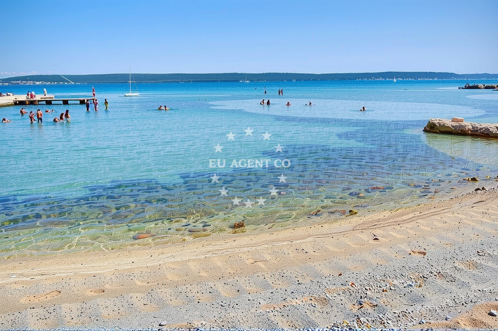 Additional view of Ždrelac (Pašman): beaches and coves (1) in Ždrelac (Pašman)