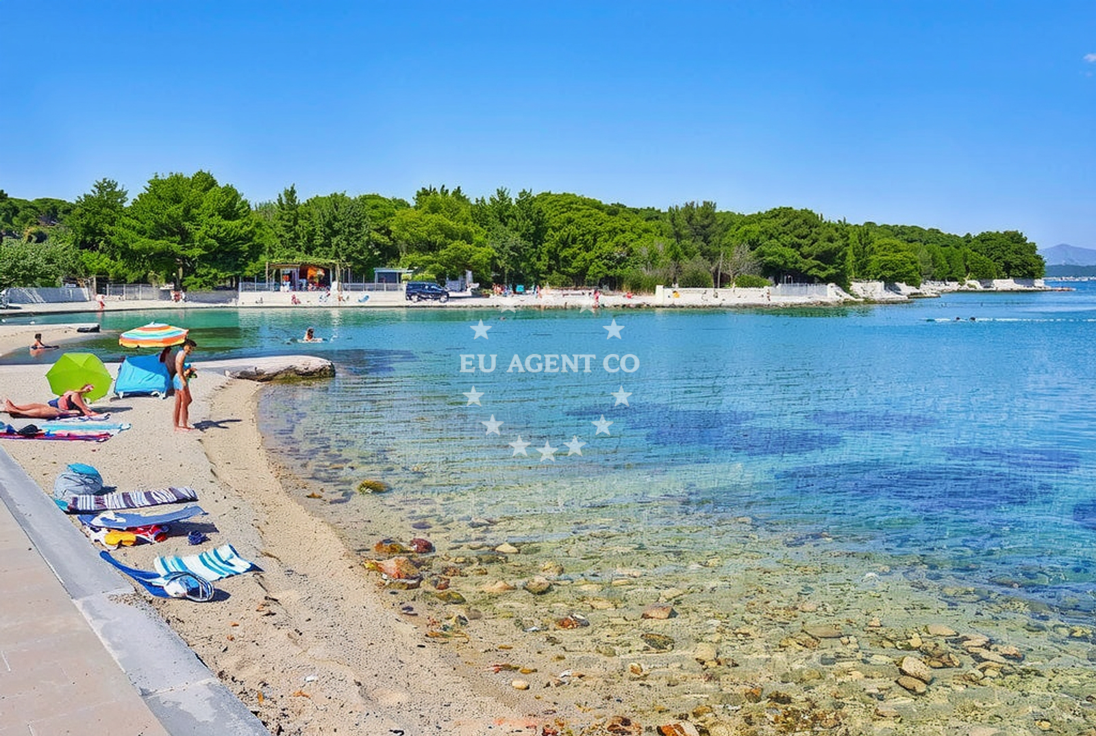 Additional view of Ždrelac (Pašman): beaches and coves (1) in Ždrelac (Pašman)