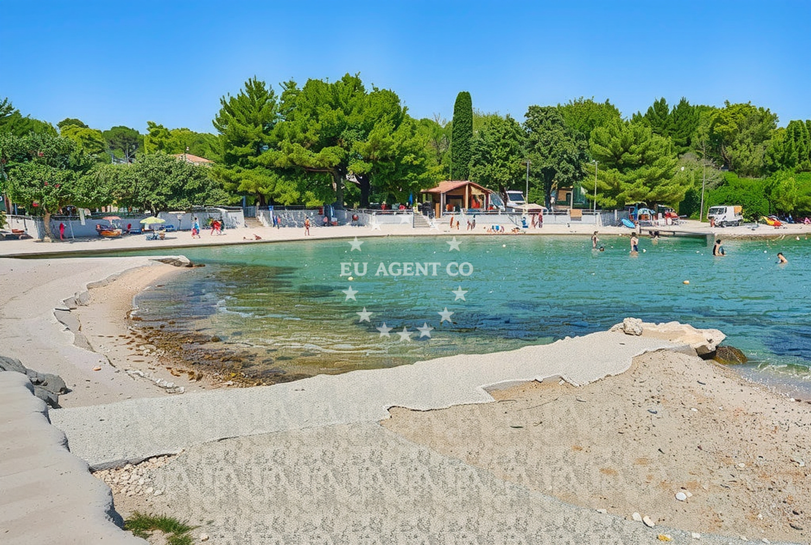 Additional view of Ždrelac (Pašman): beaches and coves (1) in Ždrelac (Pašman)