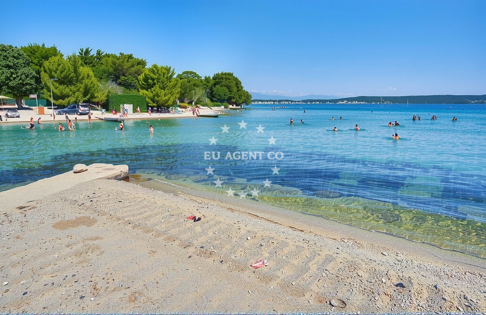 Additional view of Ždrelac (Pašman): beaches and coves (1) in Ždrelac (Pašman)