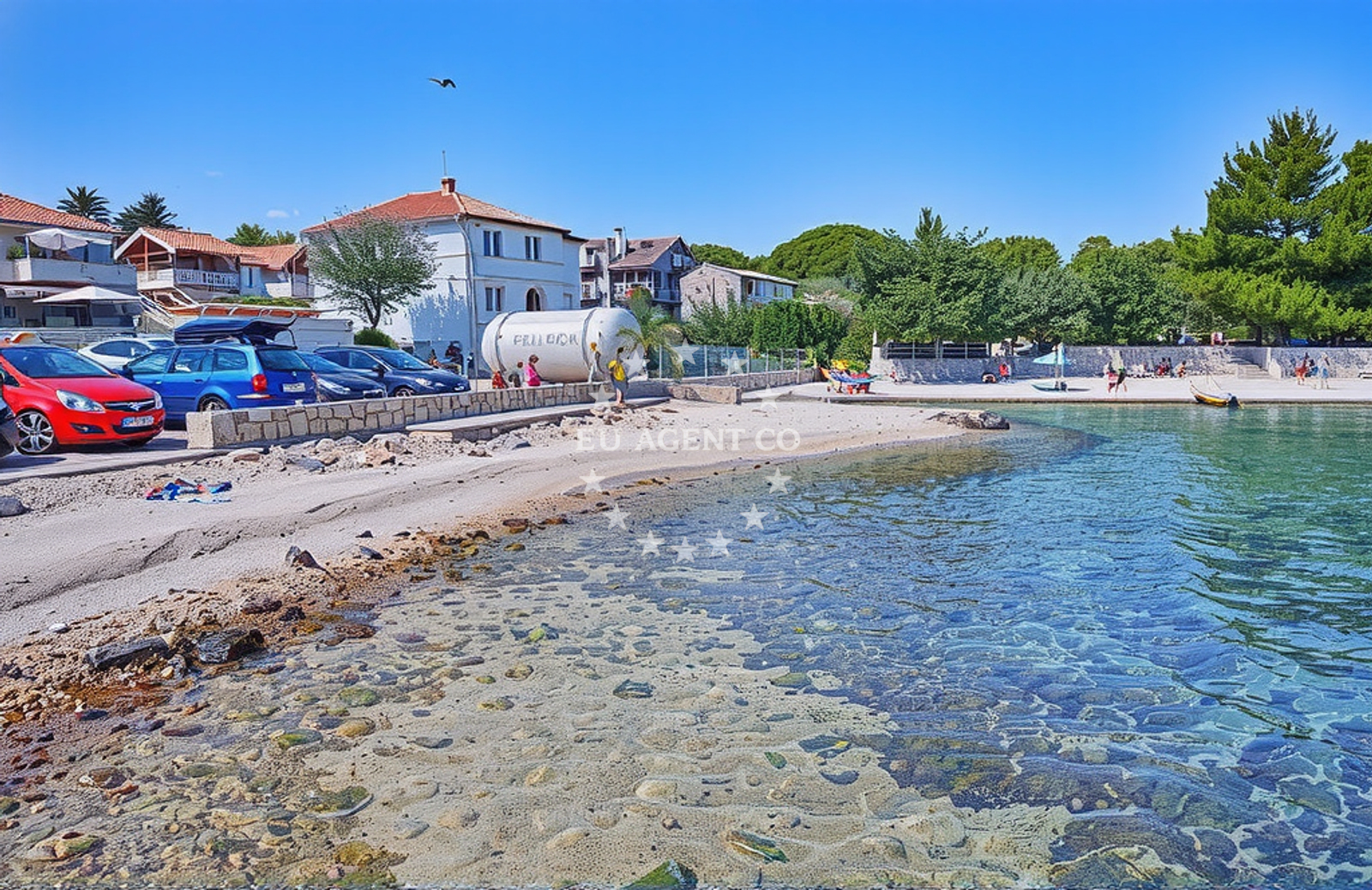 Additional view of Ždrelac (Pašman): beaches and coves (1) in Ždrelac (Pašman)