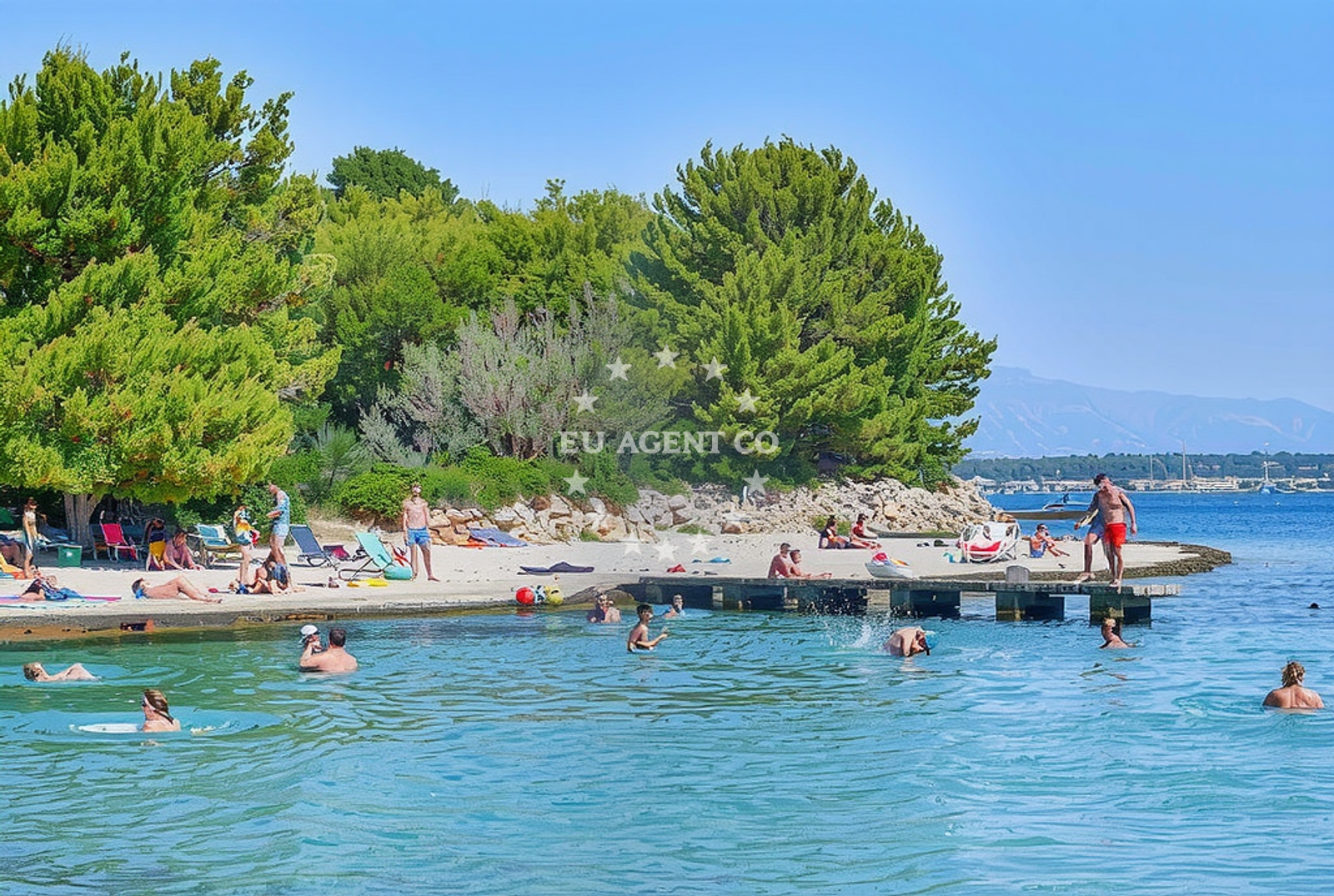 Additional view of Ždrelac (Pašman): beaches and coves (1) in Ždrelac (Pašman)
