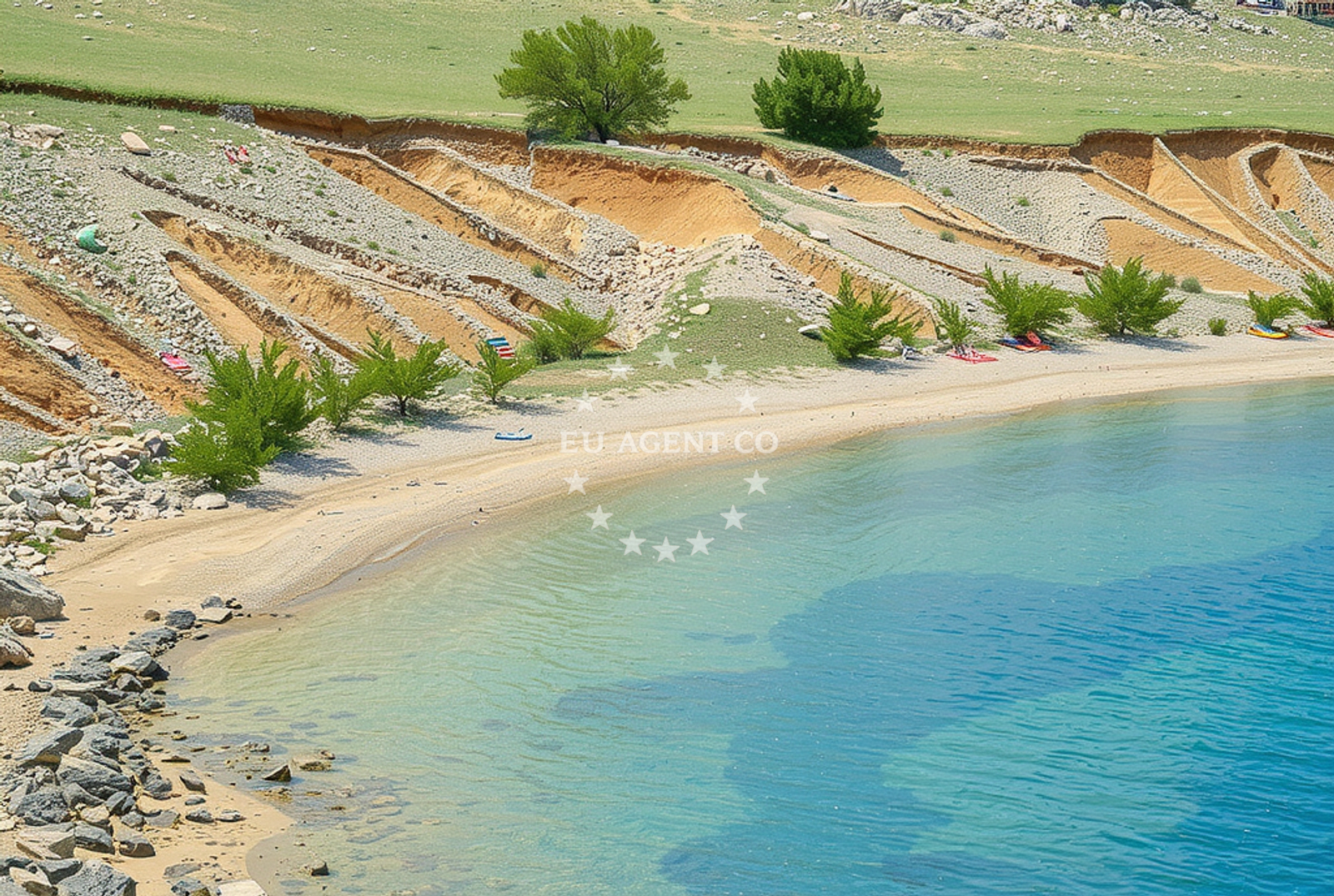 Shoreline and swimming area at Ždrilo: beaches and coves (1) in Ždrilo