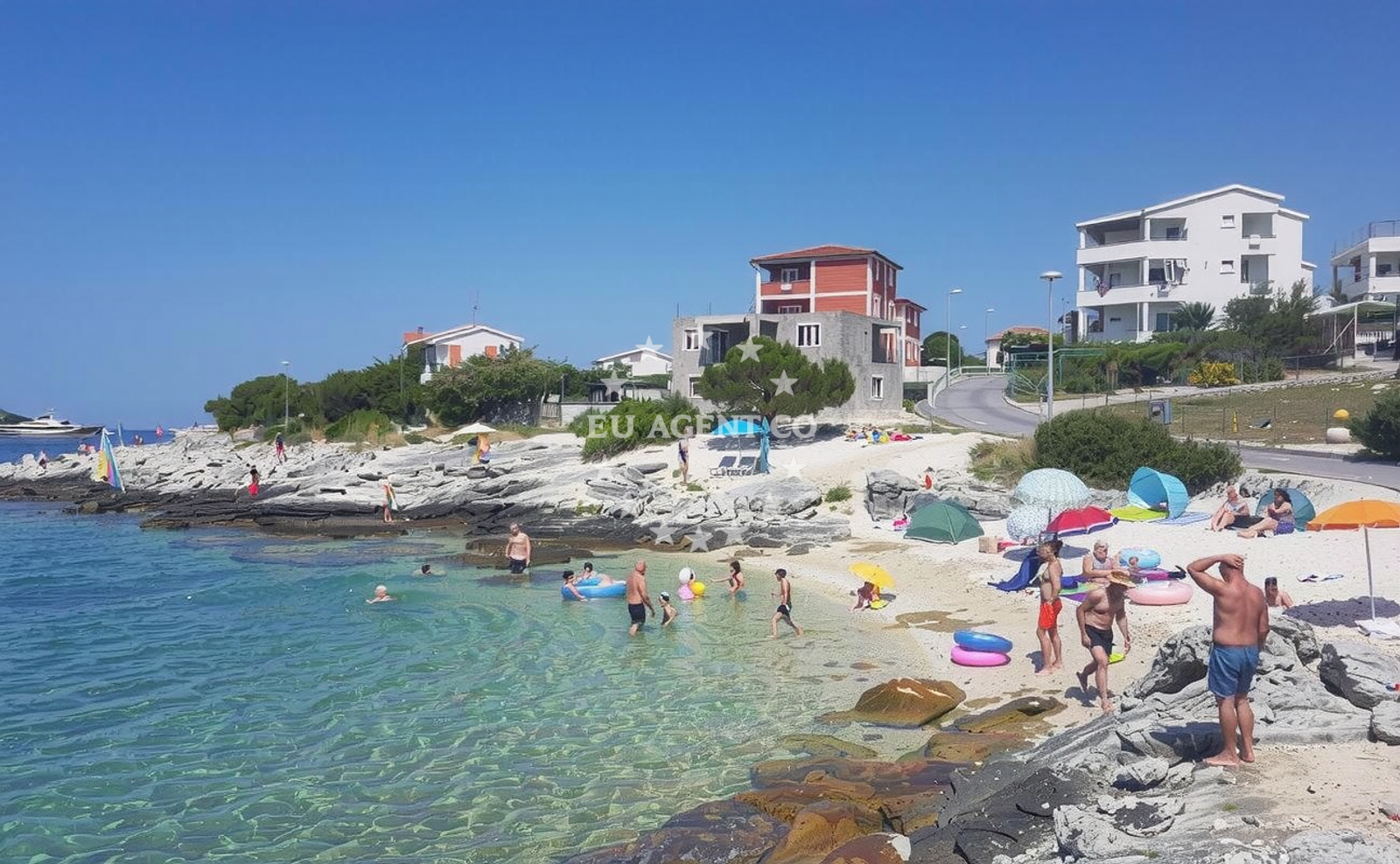 Additional view of Zecevo beach in 2 Rtić, Zečevo