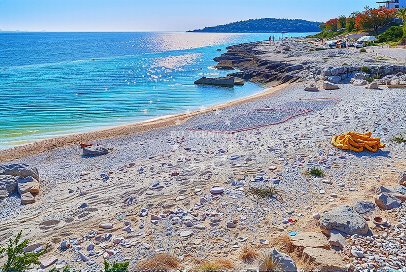 Additional view of Zecevo beach in 2 Rtić, Zečevo