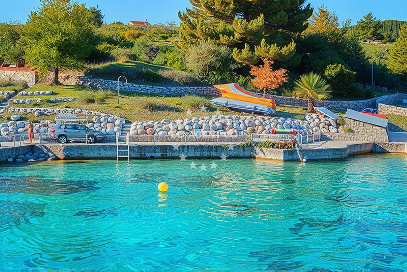 Additional view of Zecevo beach III in 2 Rtić, Zečevo