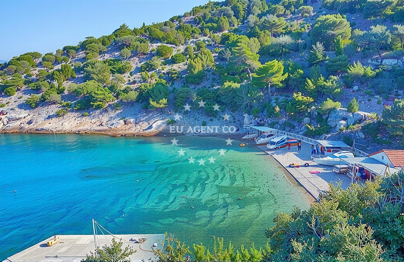 Additional view of Zecja beach in POLJICA POLJICA, Poljica