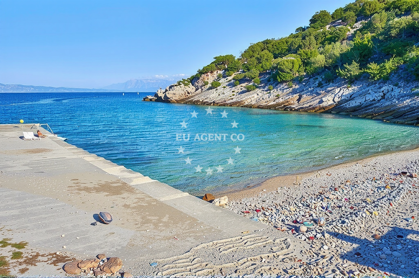 Additional view of Zecja beach in POLJICA POLJICA, Poljica
