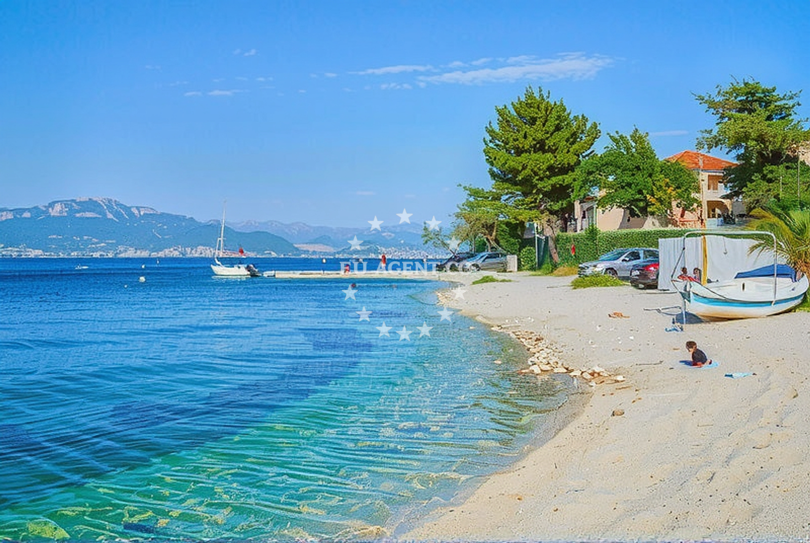 Overview of Žedno (Čiovo): beaches and coves in Žedno (Čiovo)