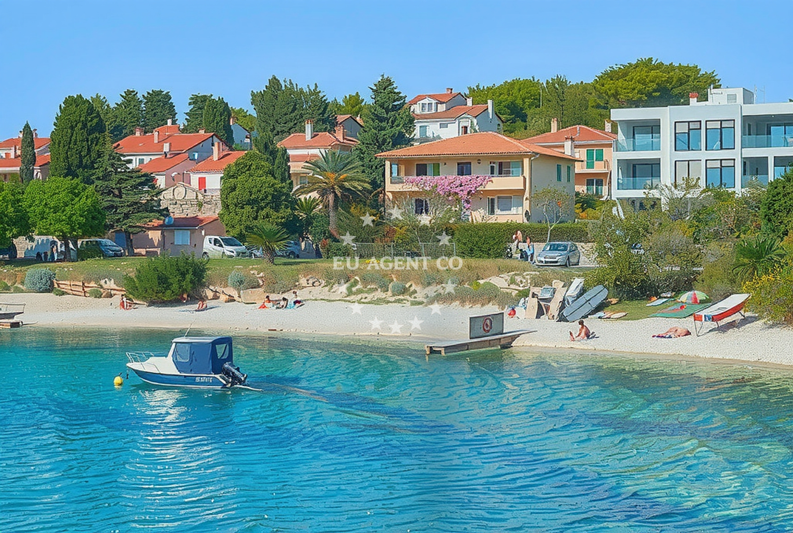 Additional view of Zelenika beach in Stoja 4, Pula
