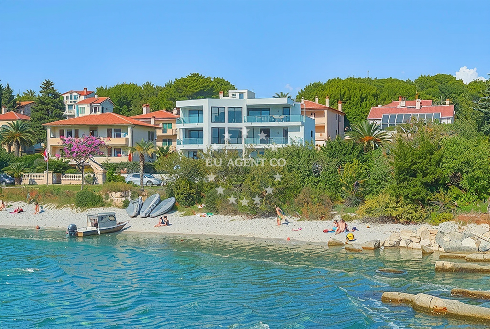 Additional view of Zelenika beach in Stoja 4, Pula