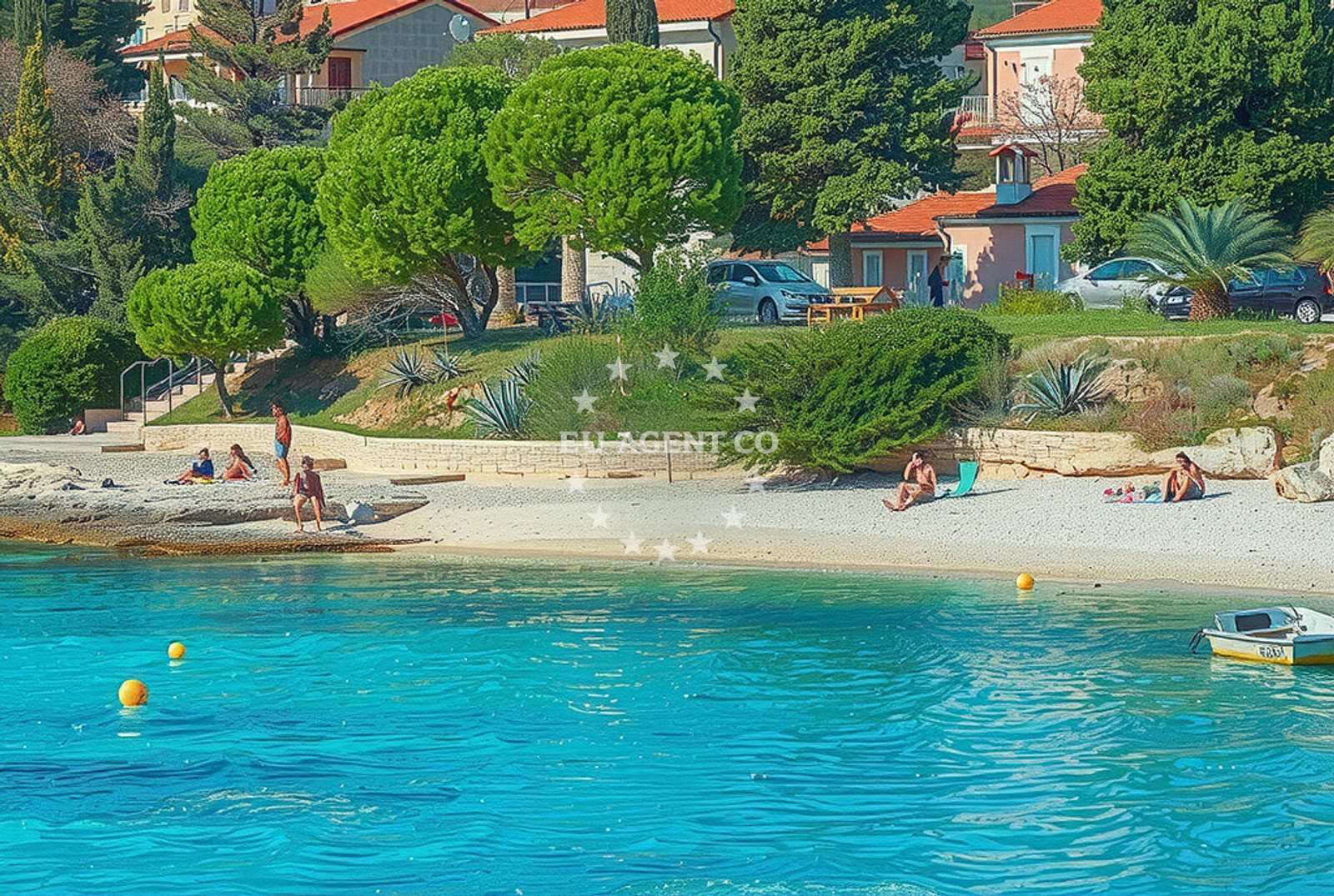 Additional view of Zelenika beach in Stoja 4, Pula