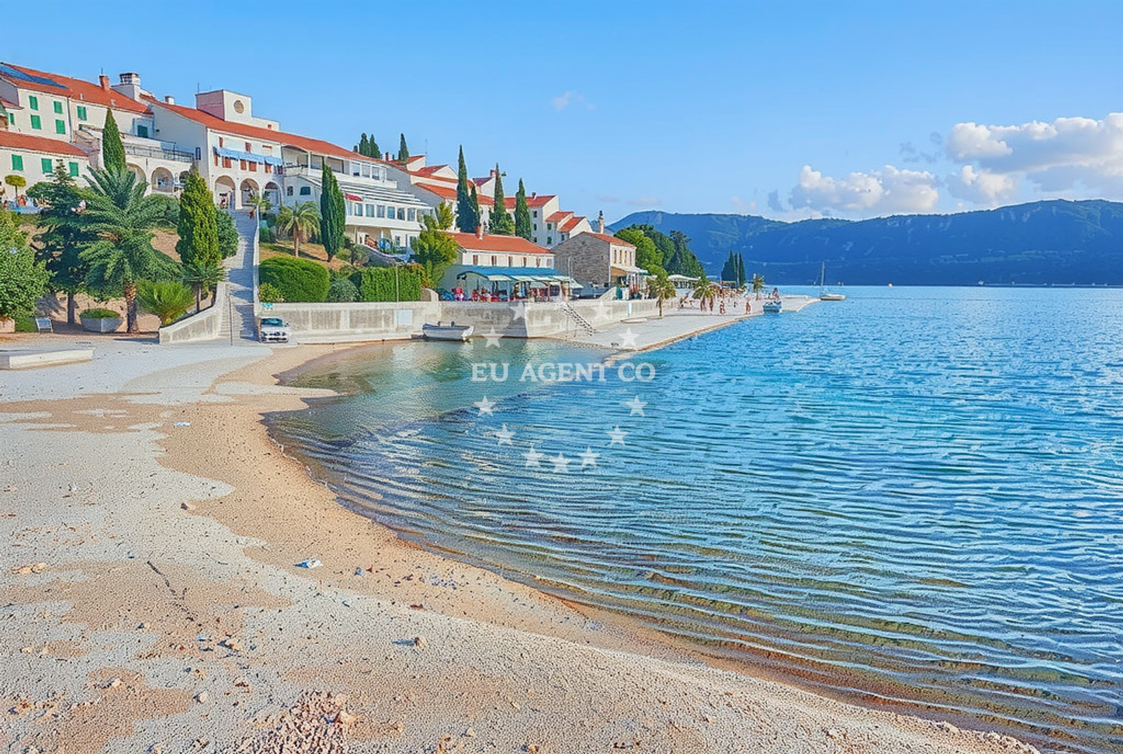 Sea and coastal view of Zenit, Neum in Zenit