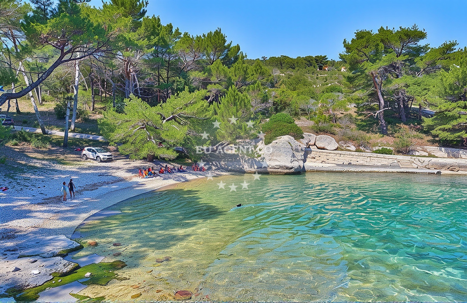 Additional view of Zhukova beach in Rudina 156, Stari Grad