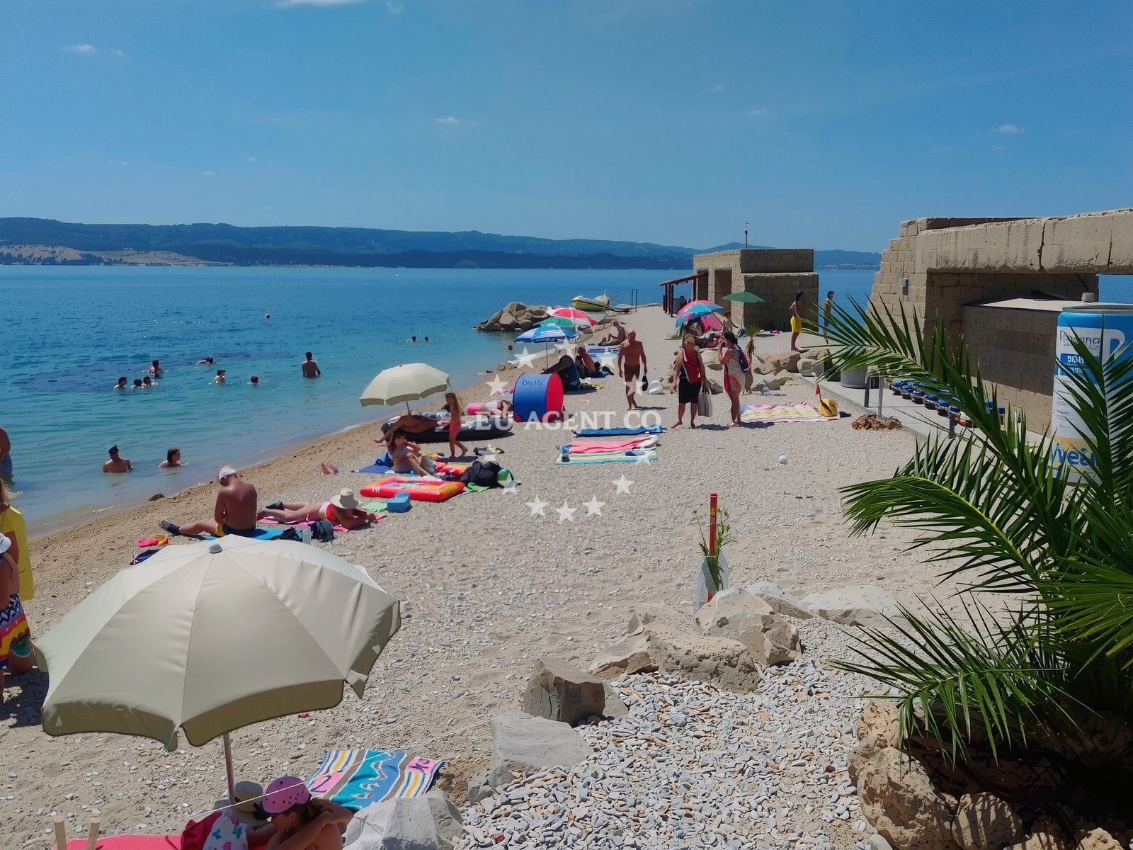 Additional view of Zicova Riva beach in Ivašnjak I, Lokva Rogoznica