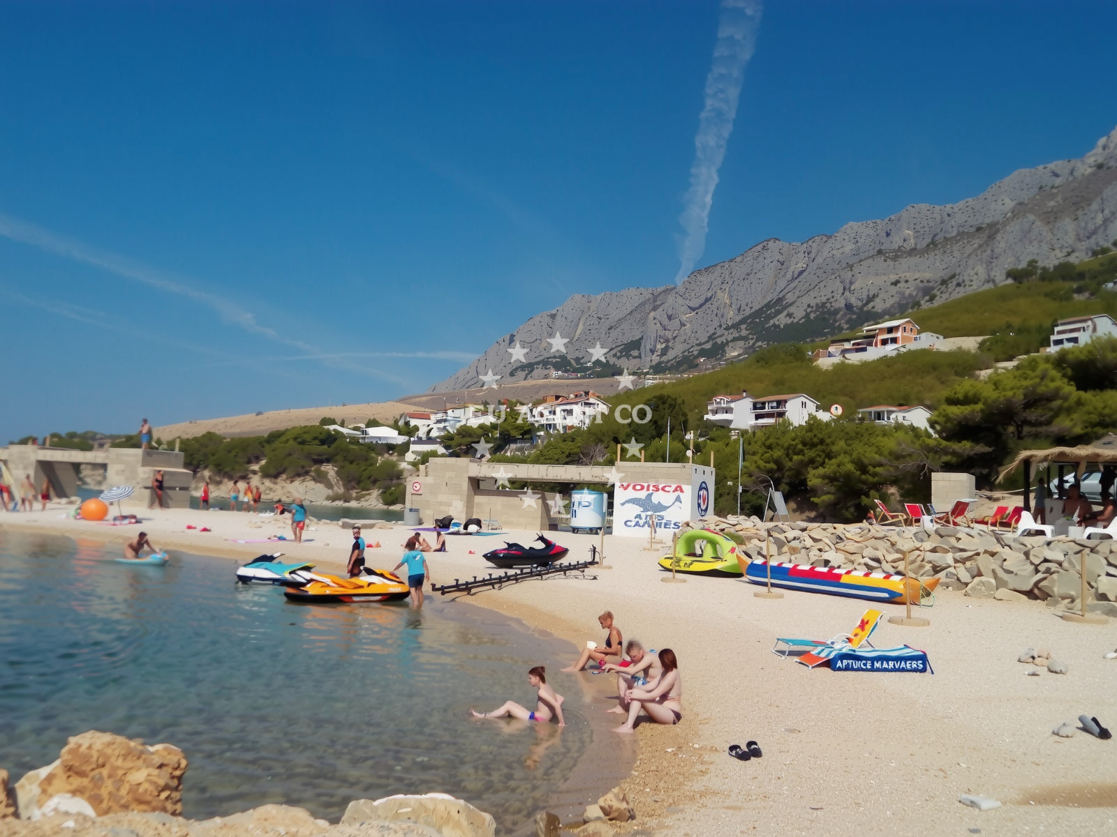 Additional view of Zicova Riva beach in Ivašnjak I, Lokva Rogoznica