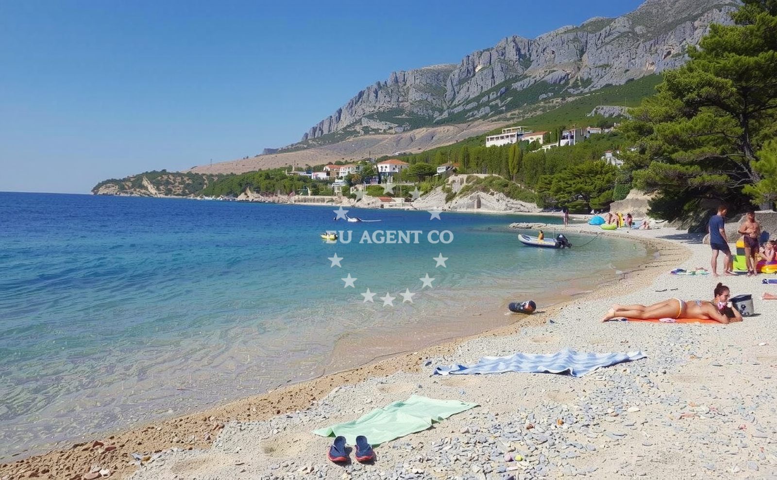 Additional view of Zicova Riva beach in Ivašnjak I, Lokva Rogoznica