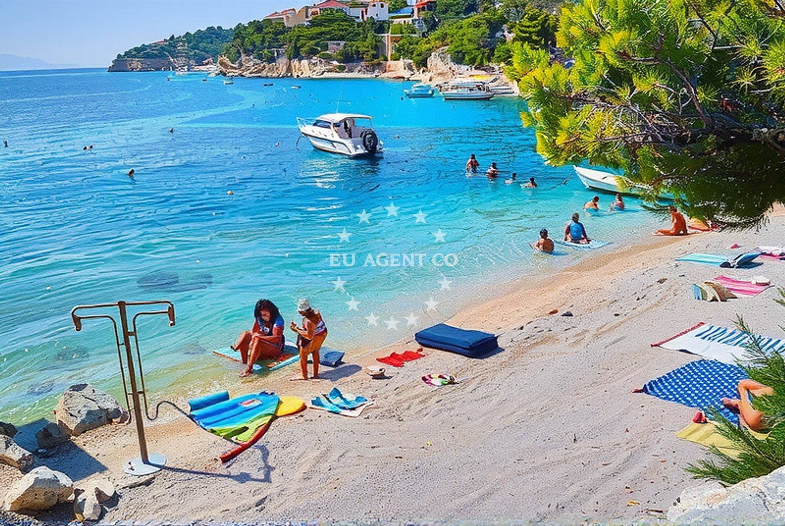 Additional view of Zicova Riva beach in Ivašnjak I, Lokva Rogoznica