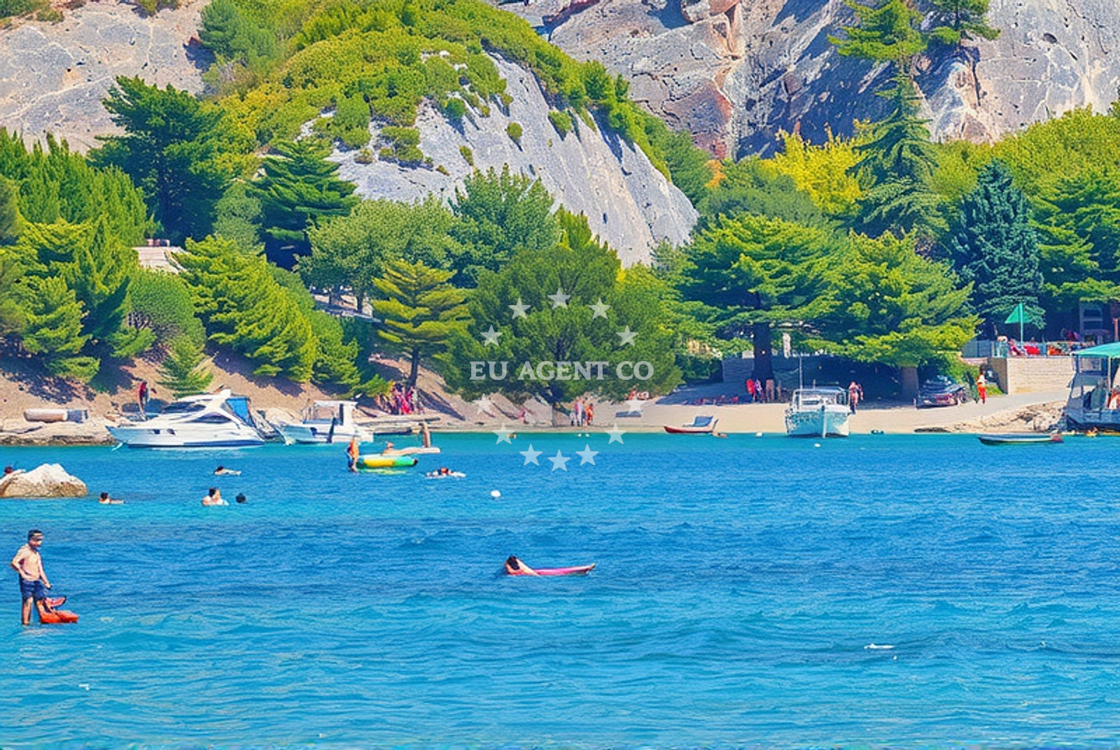 Additional view of Zicova Riva beach in Ivašnjak I, Lokva Rogoznica