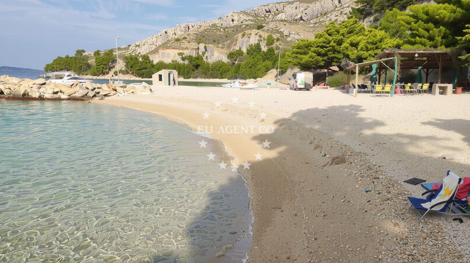 Additional view of Zicova Riva beach II in Kralja Tomislava 24, Mimice