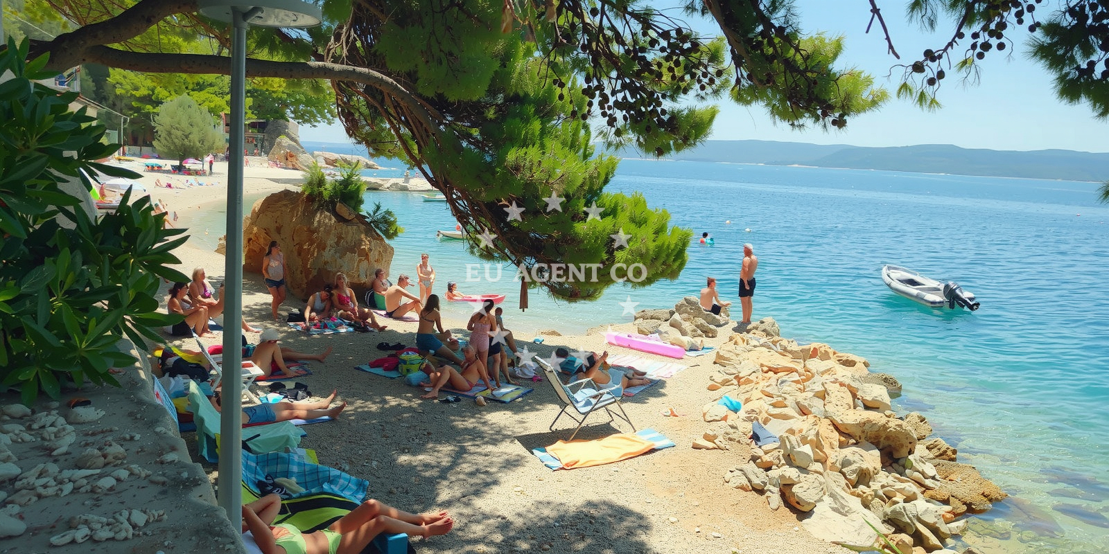 Additional view of Zicova Riva beach II in Kralja Tomislava 24, Mimice