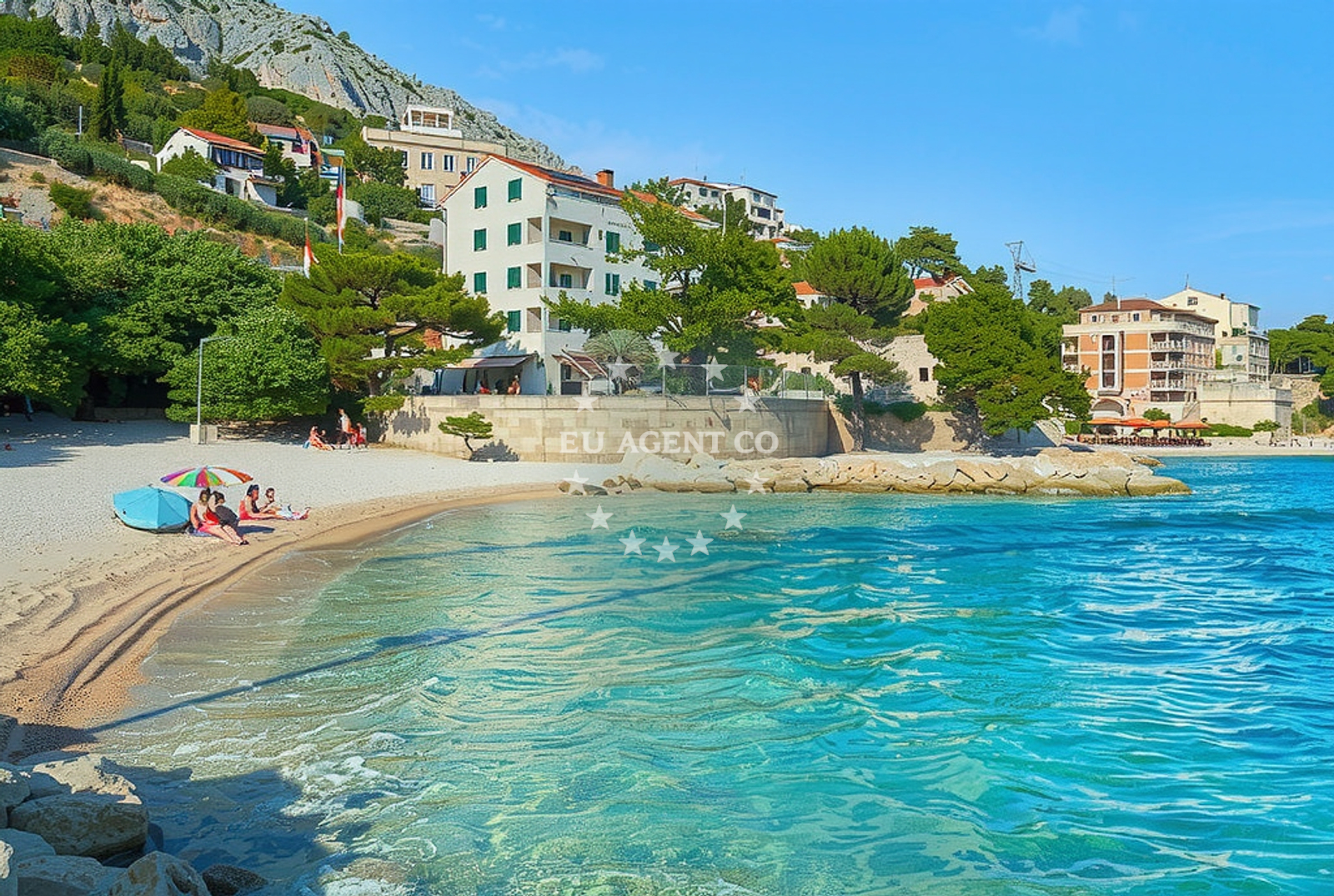 Additional view of Zicova Riva beach II in Kralja Tomislava 24, Mimice
