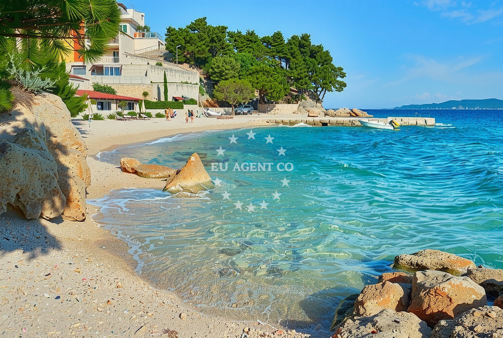 Additional view of Zicova Riva beach II in Kralja Tomislava 24, Mimice