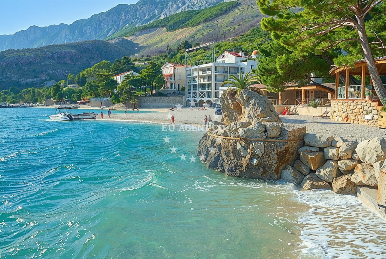Additional view of Zicova Riva beach II in Kralja Tomislava 24, Mimice