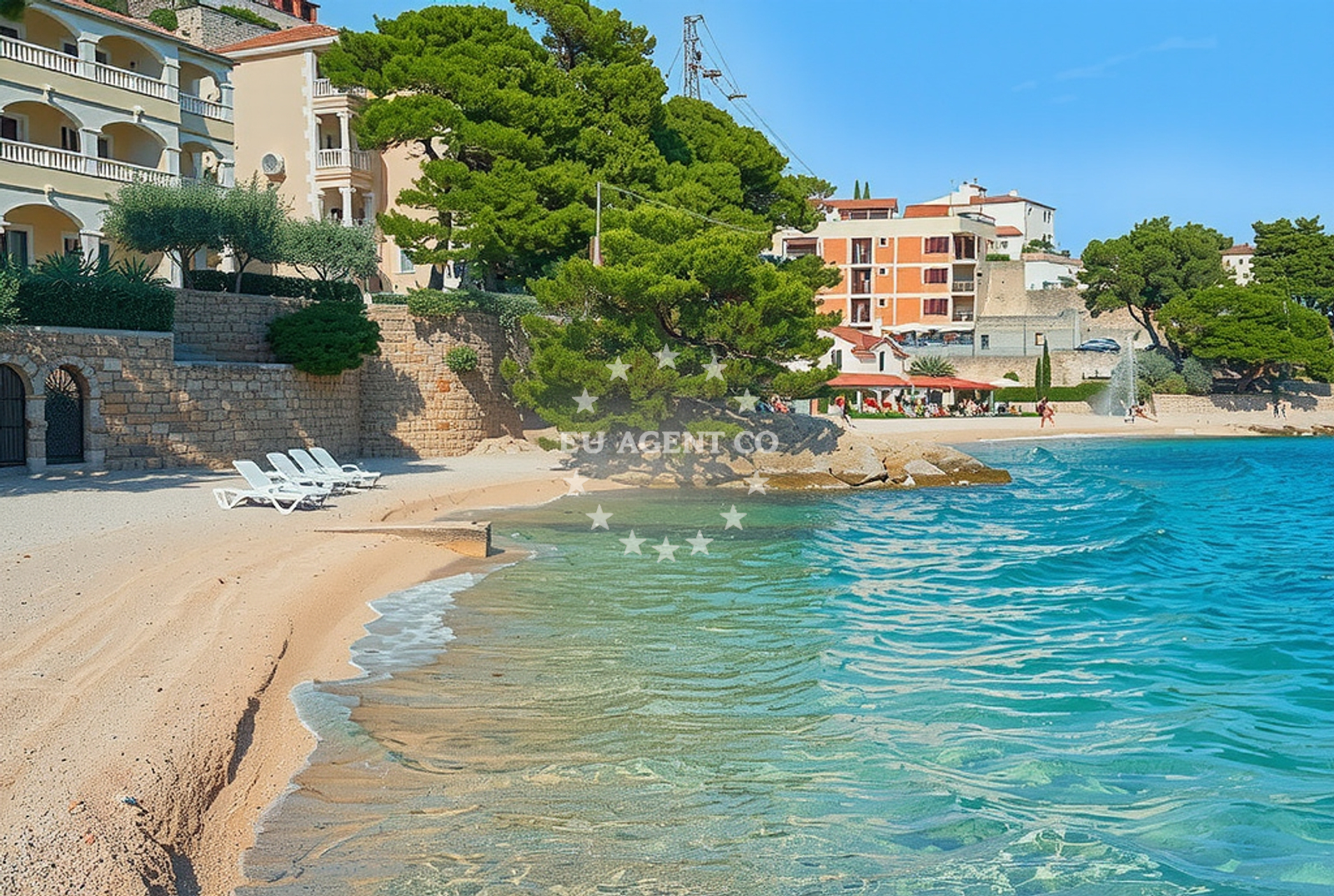 Additional view of Zicova Riva beach II in Kralja Tomislava 24, Mimice