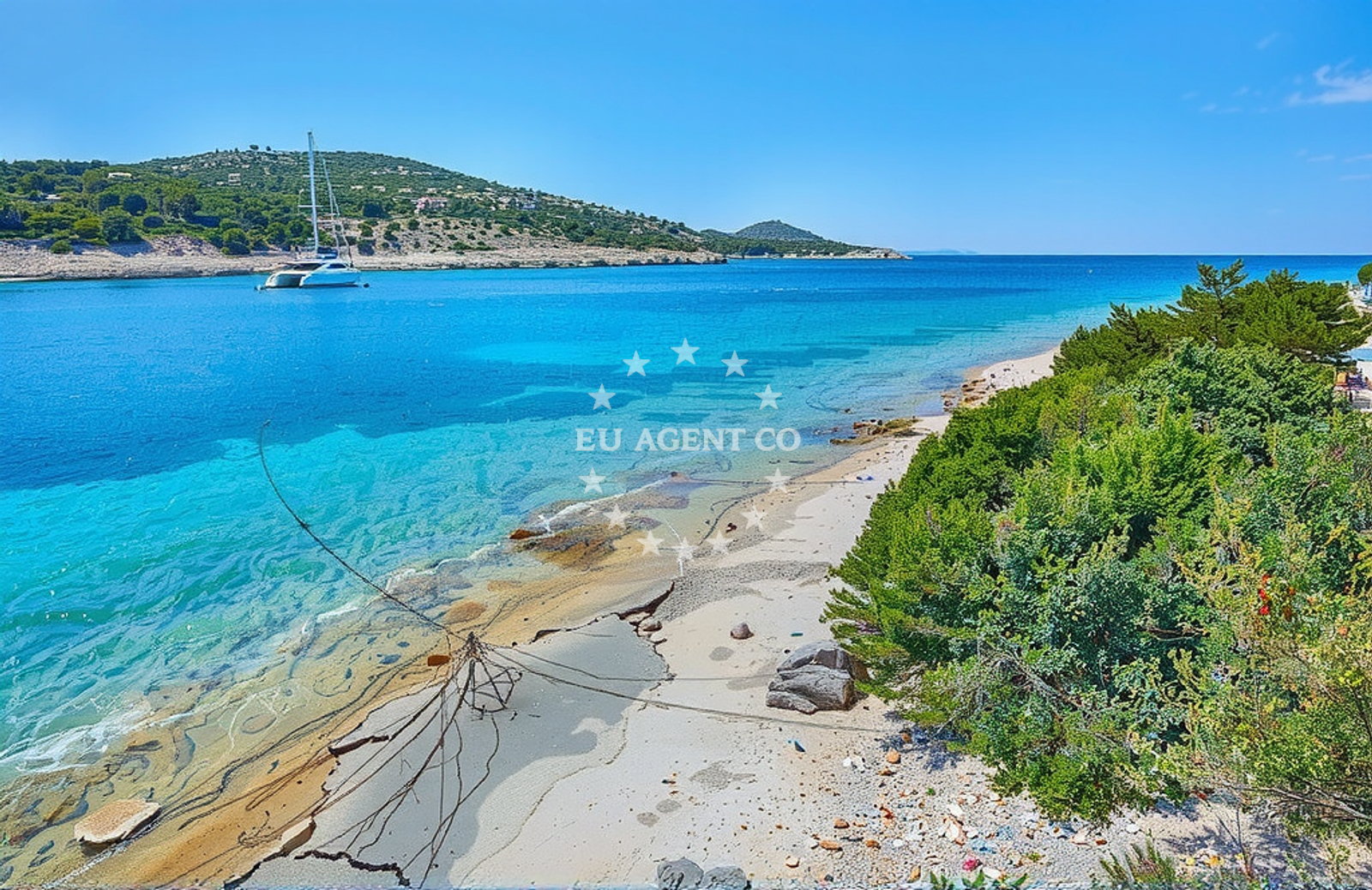 Sea and coastal view of Žirje (Žirje): beaches and coves (17) in Žirje (Žirje)