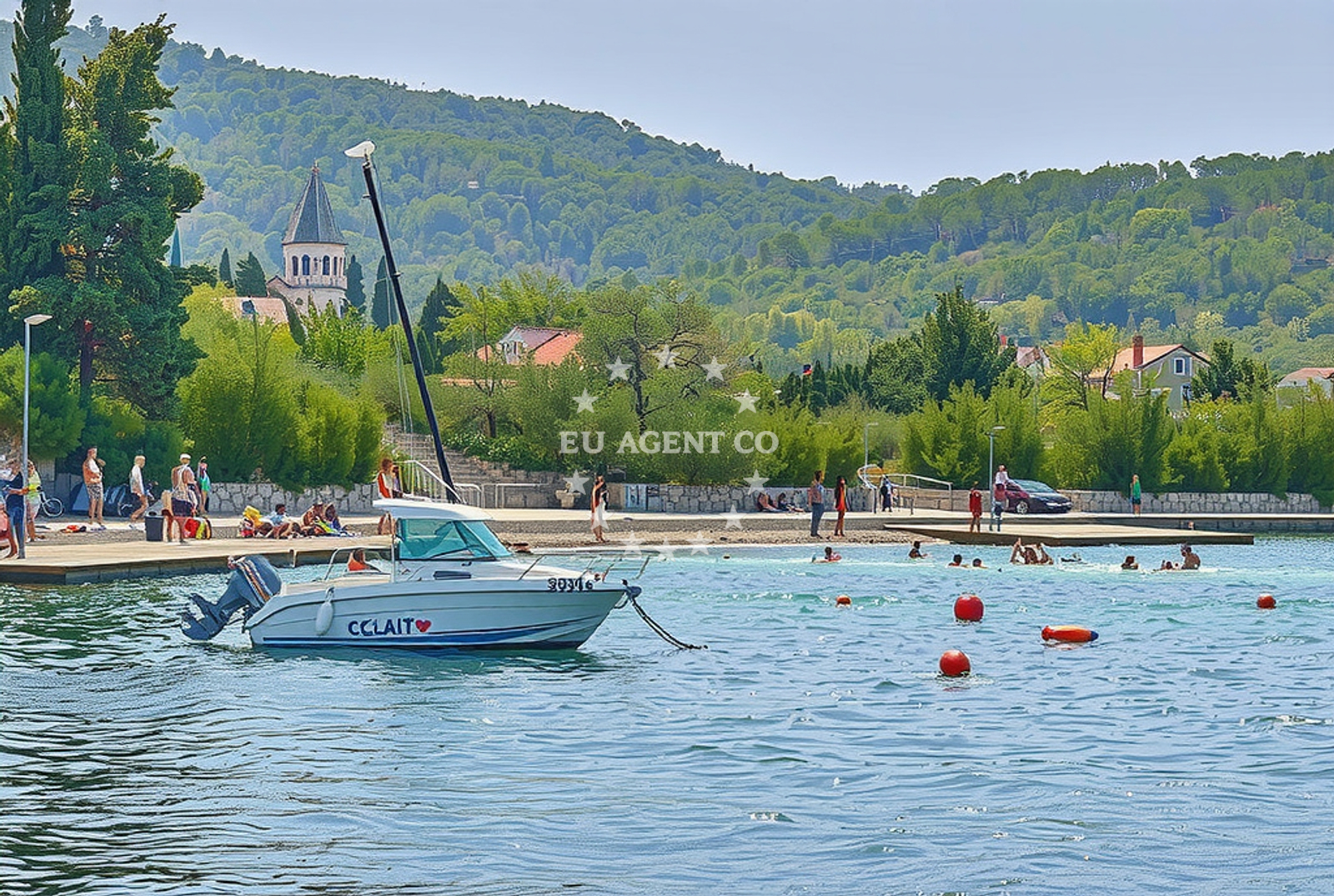 Sea and coastal view of Zlarin (Zlarin): beaches and coves (17) in Zlarin (Zlarin)