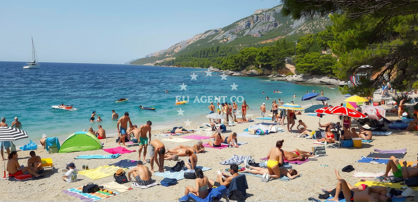 Additional view of Zlatni rat beach in Put Zlatnog Rata 64, Bol