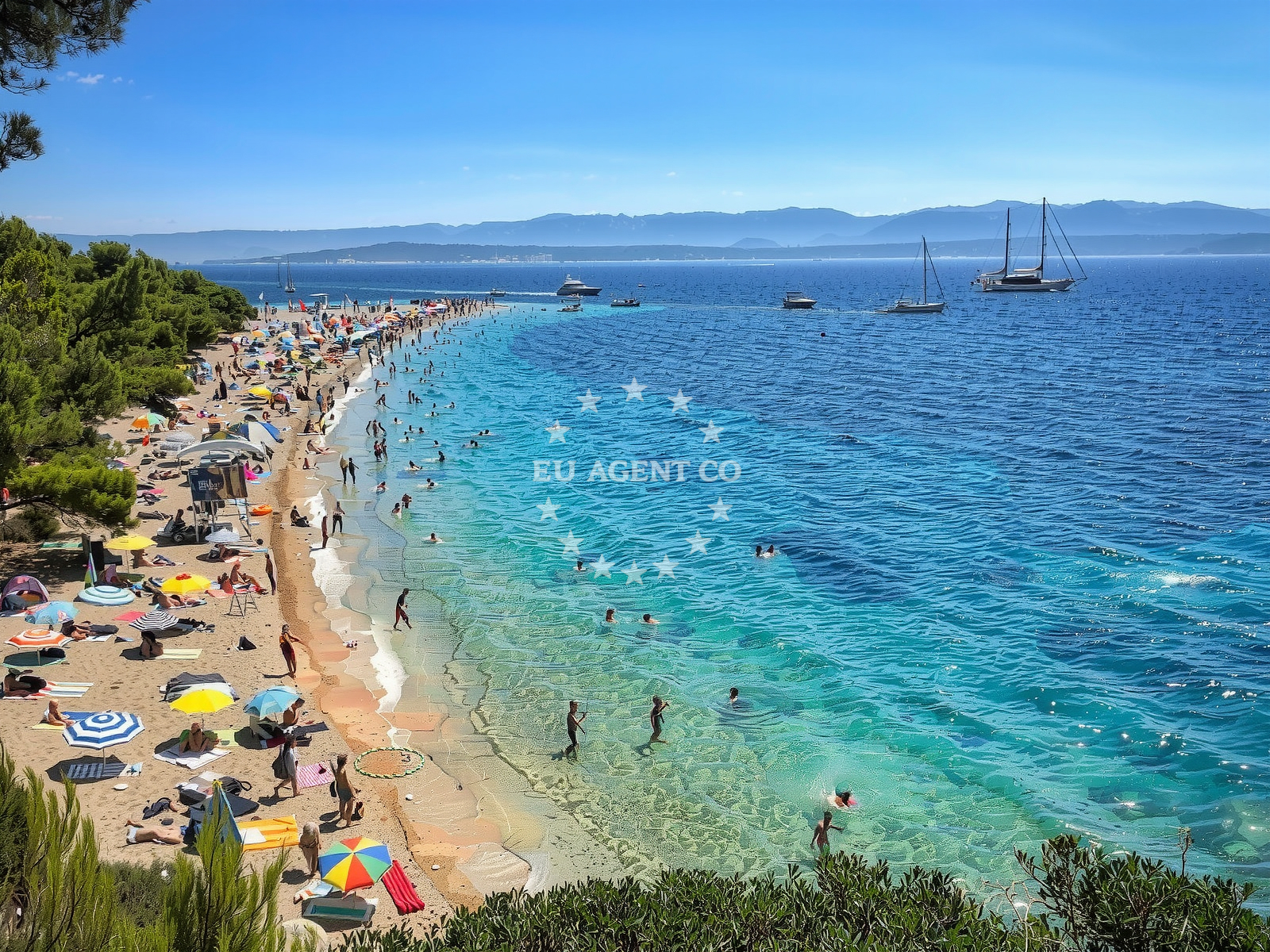 Additional view of Zlatni rat beach in Put Zlatnog Rata 64, Bol