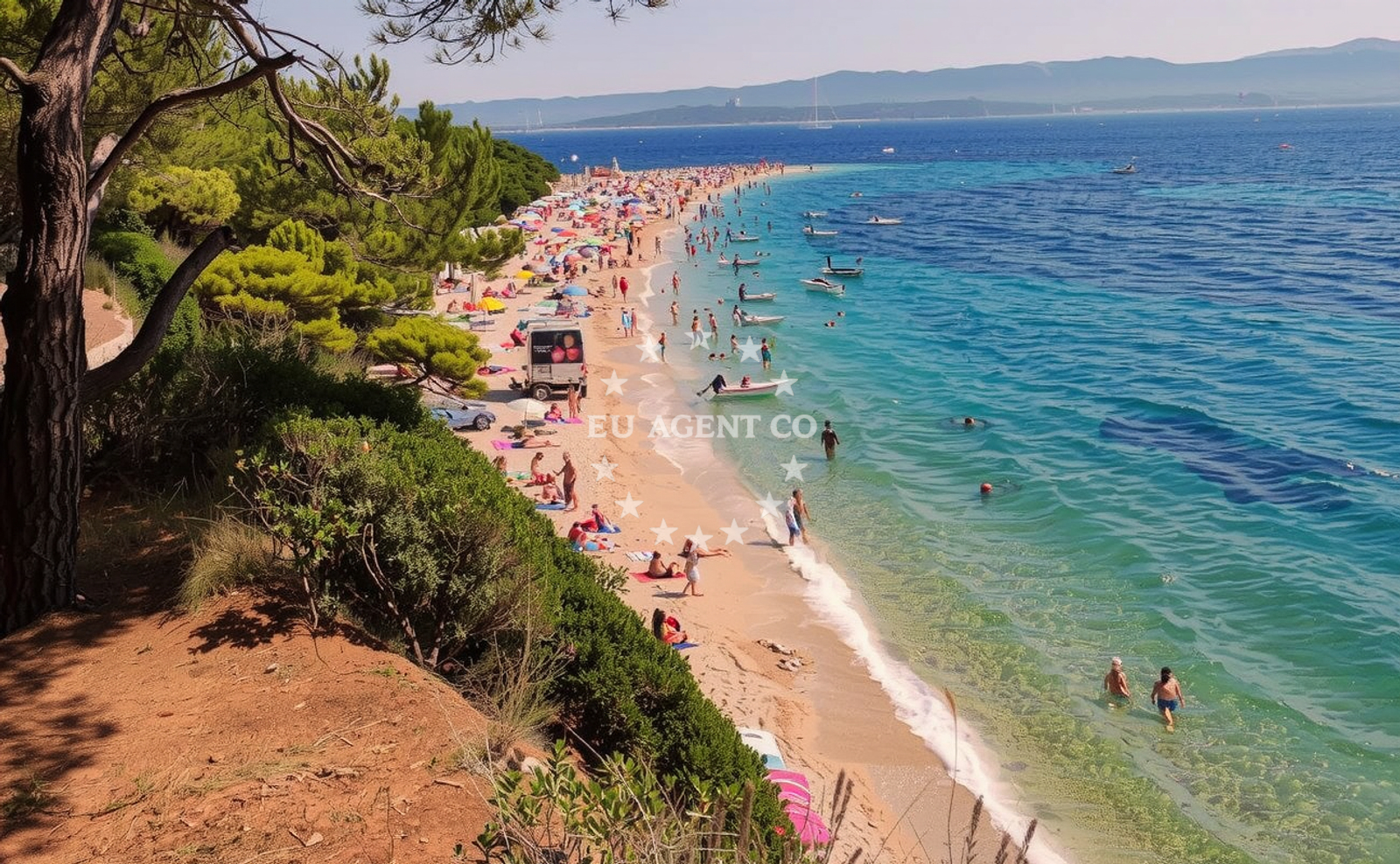 Additional view of Zlatni rat beach in Put Zlatnog Rata 64, Bol