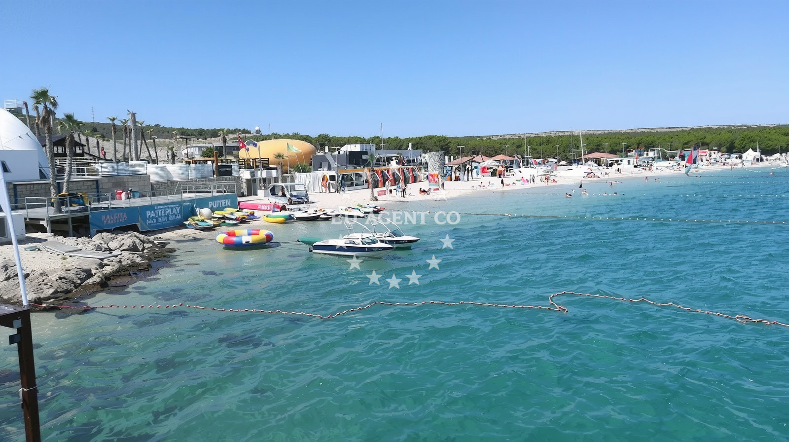 Additional view of Zrce beach in 9 Ulica Vjenceslava Novaka, Novalja