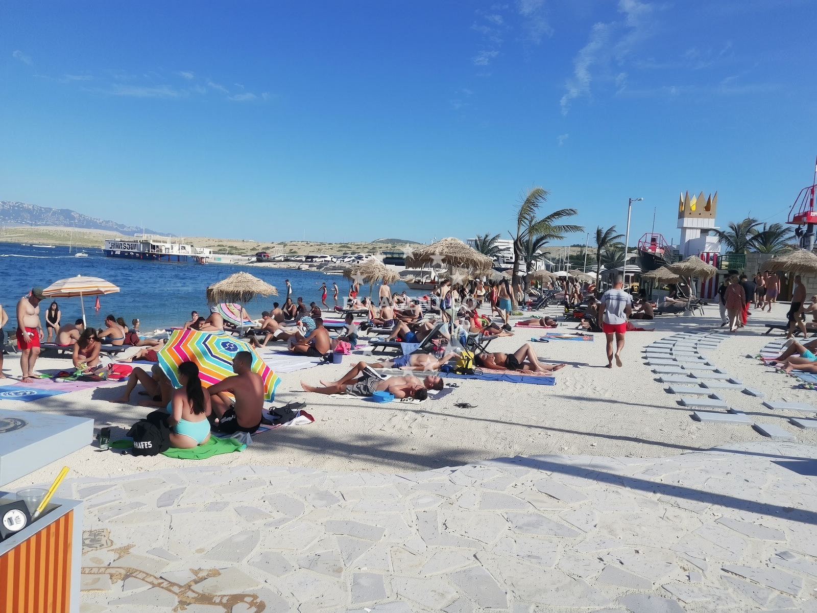 Additional view of Zrce beach in 9 Ulica Vjenceslava Novaka, Novalja