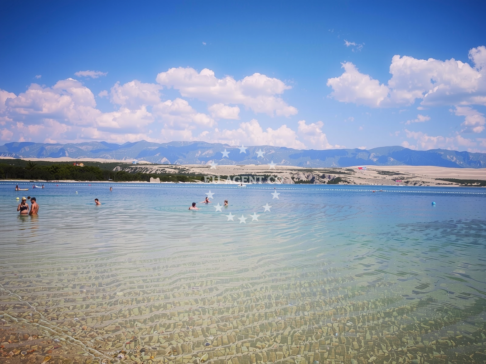 Additional view of Zrce beach in 9 Ulica Vjenceslava Novaka, Novalja