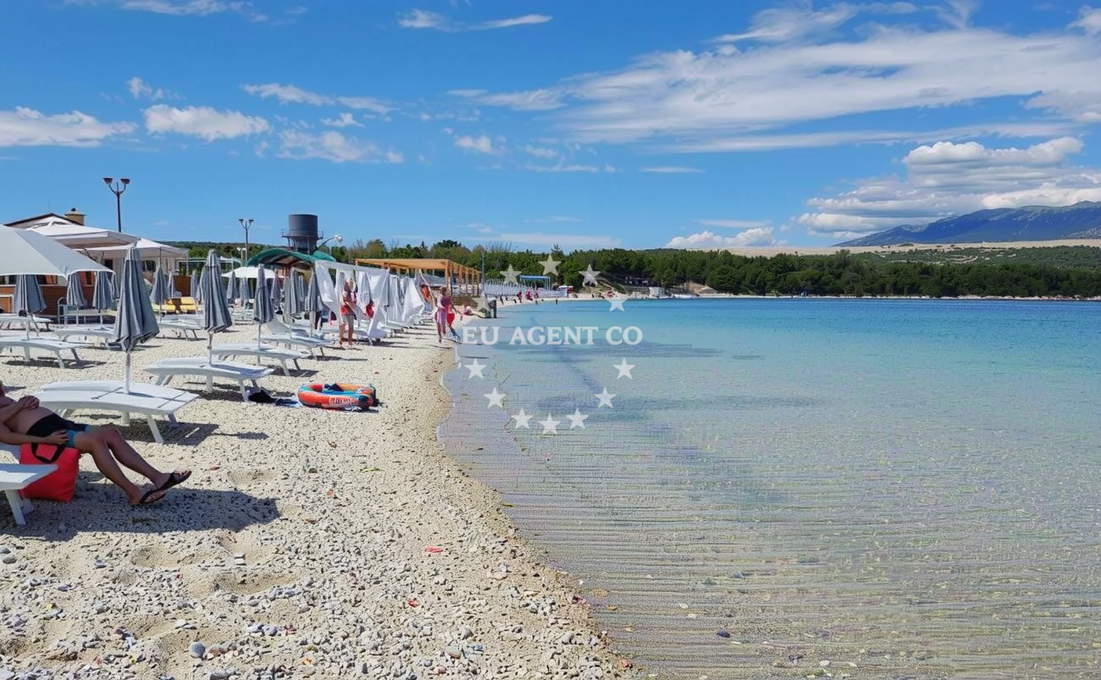 Additional view of Zrce beach in 9 Ulica Vjenceslava Novaka, Novalja